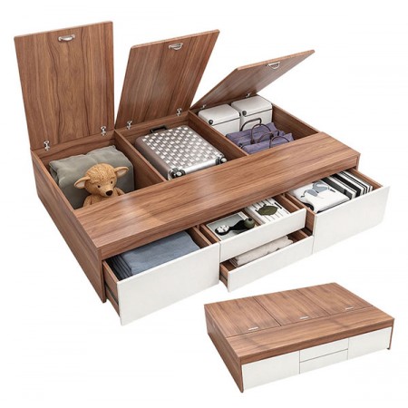 Drawer Storage Bed (Pre-order) Type CW008 Tatami Storage Bed Base