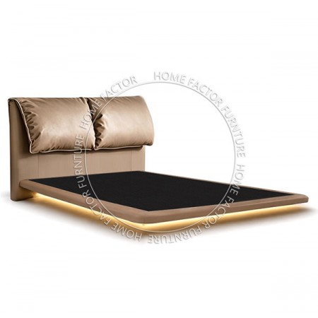 Bedframe-HF13 Suspended Design  With LED Light