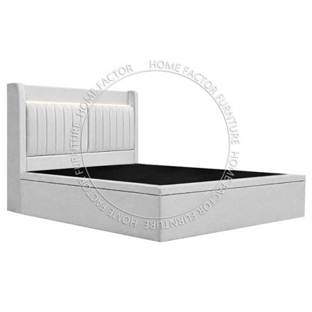 Storage Bedframe HF21-S Headboard With Led And Storage