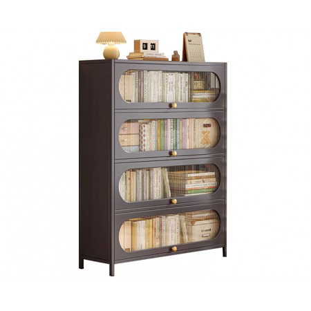 Lron Book Cabinet  (Pre-order)CA16-Grey