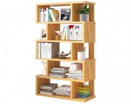 Book Cabinet D40013 (w) 80cm - Light Wooden