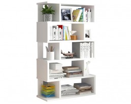 Book Cabinet D40013 (w) 80cm - White
