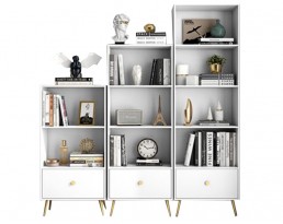 Book Cabinet L170 40cm Width - White (Pre-order)