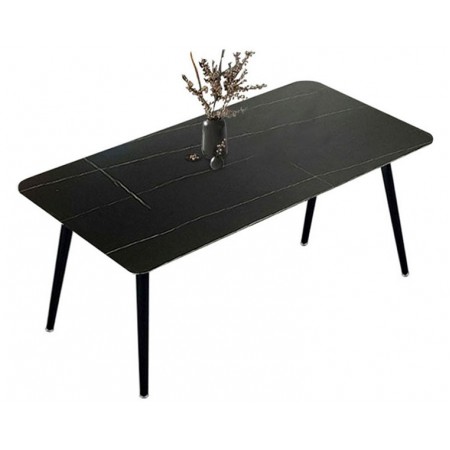 Sintered Table Dining Table 501-Black Marbling
