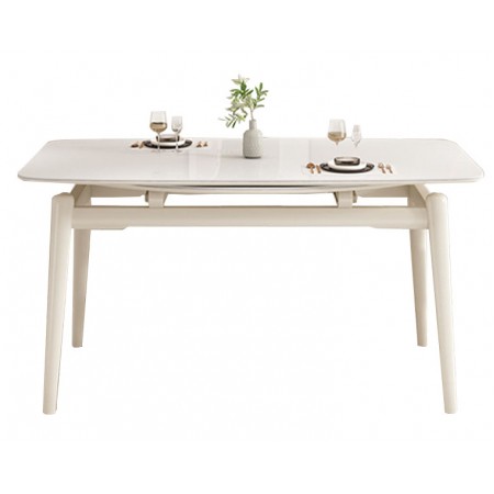 Extendable Dining Table (Pre-order)906-White Frame