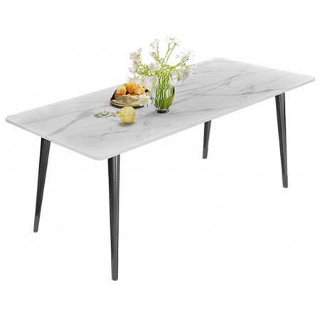 Dining Table Type G2 White Marbling