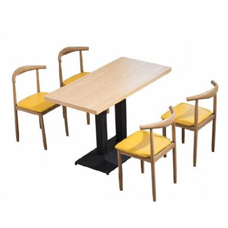 Dining Table 1+4(Pre-order) Pine Wood Ractangular Table
