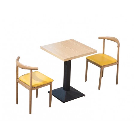 Dining Table1+2  (Pre-order) Pine Wood Square Table