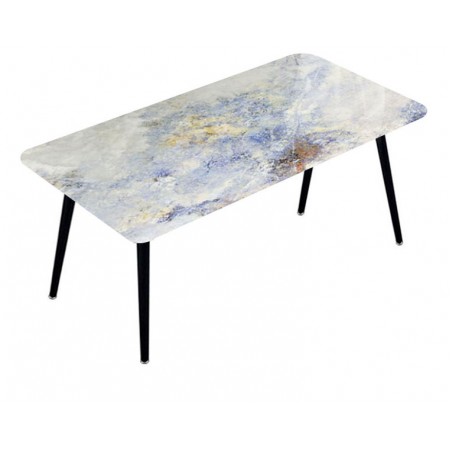 Super Crystal Stone Dining Table -SN021(Glossy)