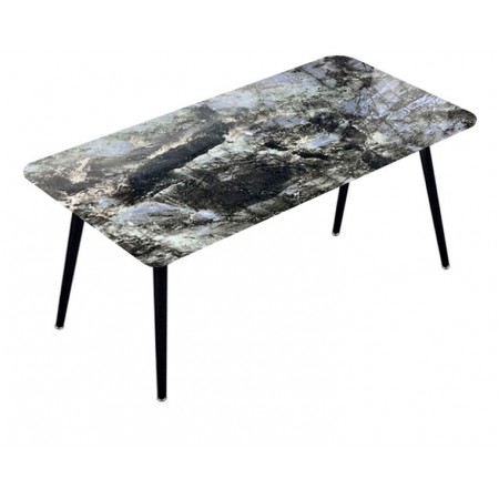 Super Crystal Stone Dining Table (Glossy)SN079