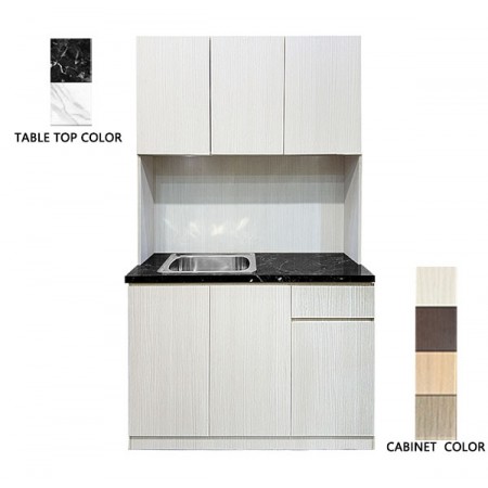 With 1Sink Kitchen Cabinet +TOP -3Doors 8323/8881/9701/9692