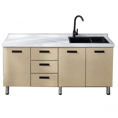 Kitchen Cabinet (Pre-order) CG13 Sintered Stone TOP With Drawer With Sink