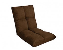 Foldable Lazy Sofa Type A Brown
