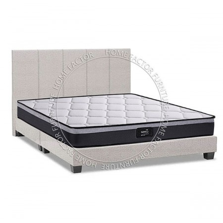 Bedframe 6629+10INCH Spring Mattress COMFORT SLEEP SET