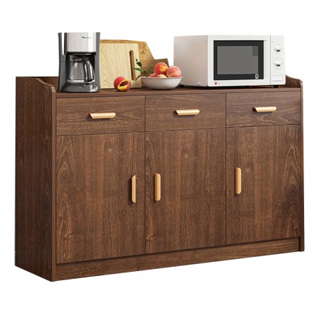 Multifunction Cabinet C75B-Dark Brown