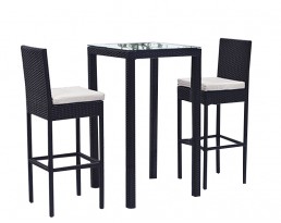 Outdoor Bar Table Set 902 - Black
