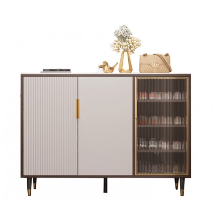 Shoe Cabinet (Pre-order) M06-Champagne