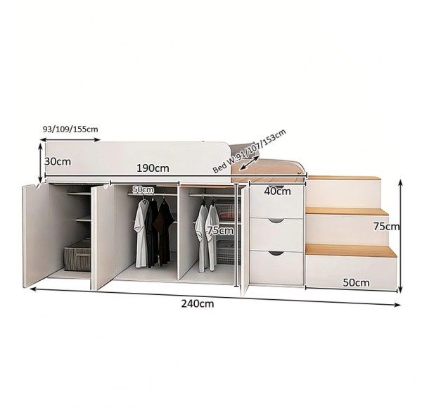 Storage Bedframe