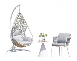 Swing Chair S119(Pre-Order)ALL White
