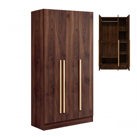 Wardrobe BR12020-005 Dark Brown