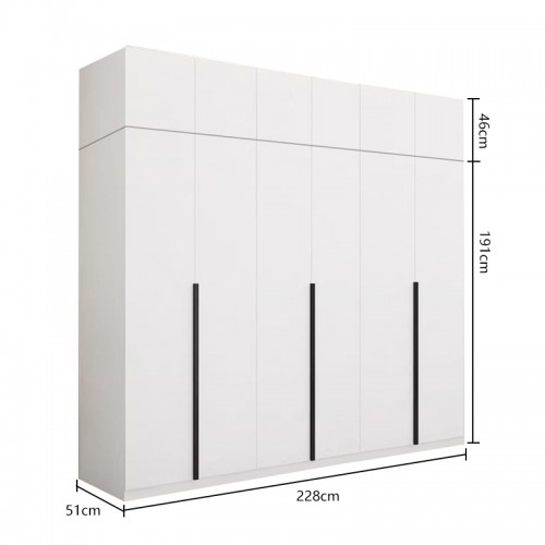 Open door Wardrobe