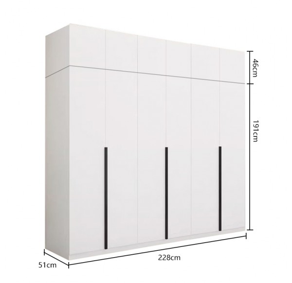 Open door Wardrobe