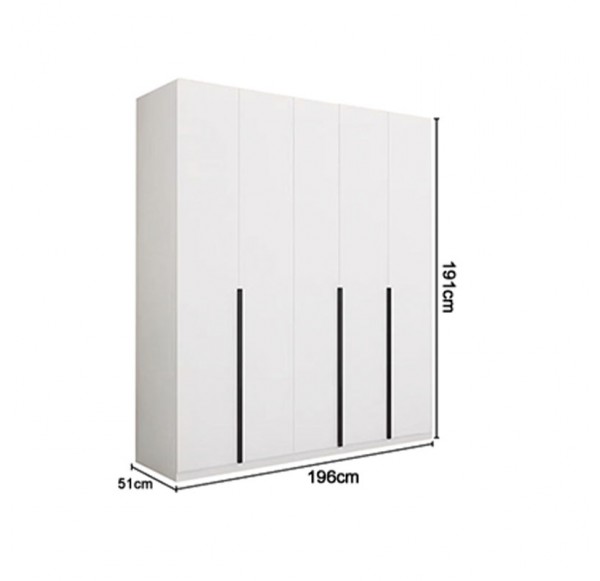 Open door Wardrobe