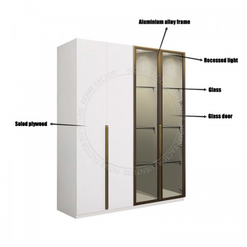 Open door Wardrobe
