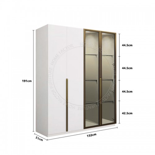 Open door Wardrobe