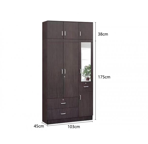 Open door Wardrobe