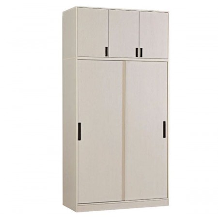 Sliding Door Wardrobe Khaki(Pre-Order)-876