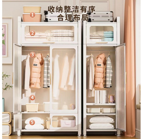 Open door Wardrobe