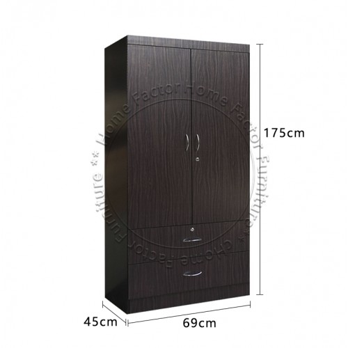 Open door Wardrobe