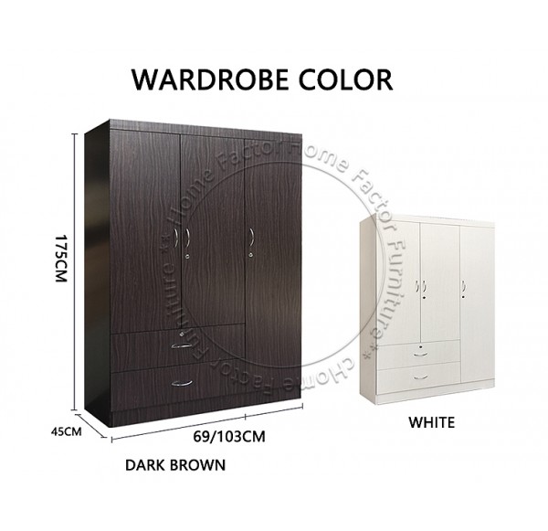 Open door Wardrobe