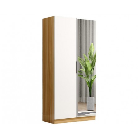 Wardrobe(Pre-Order)YG01-Light wood&white