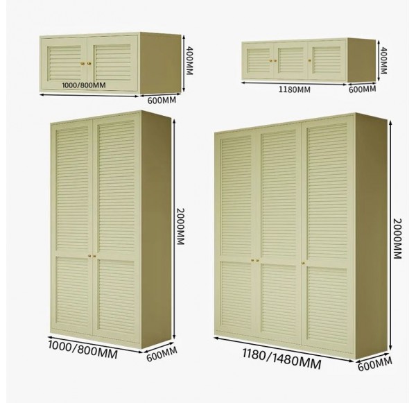 Open door Wardrobe