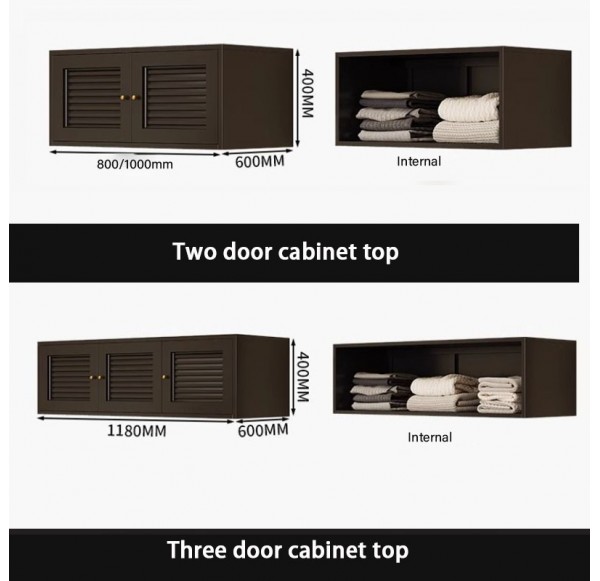 Open door Wardrobe
