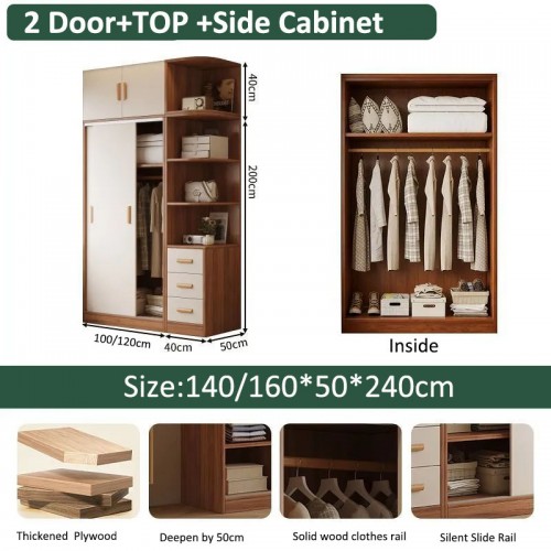 Open door Wardrobe