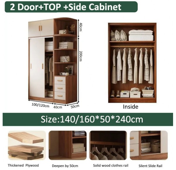Open door Wardrobe