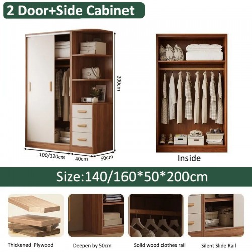 Open door Wardrobe