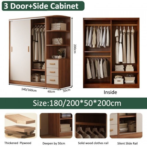 Open door Wardrobe