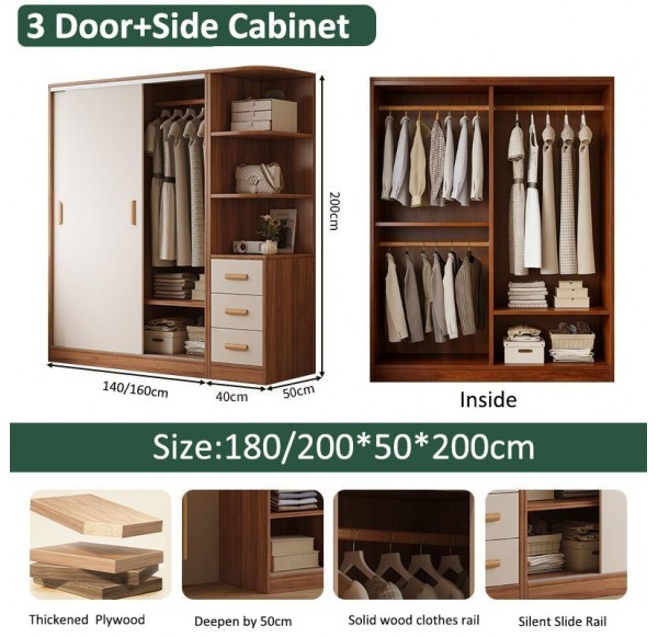 Open door Wardrobe