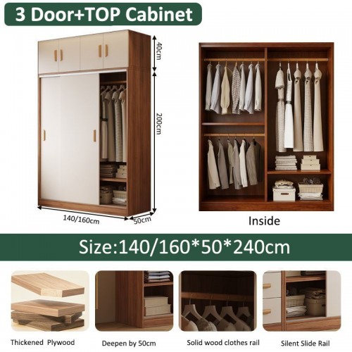 Open door Wardrobe