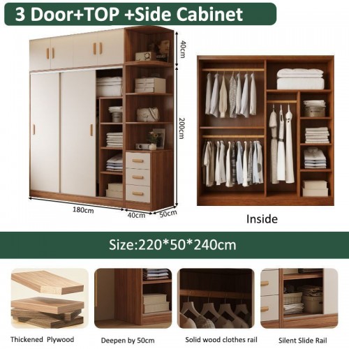 Open door Wardrobe
