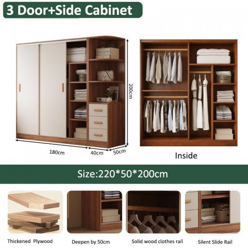 Open door Wardrobe