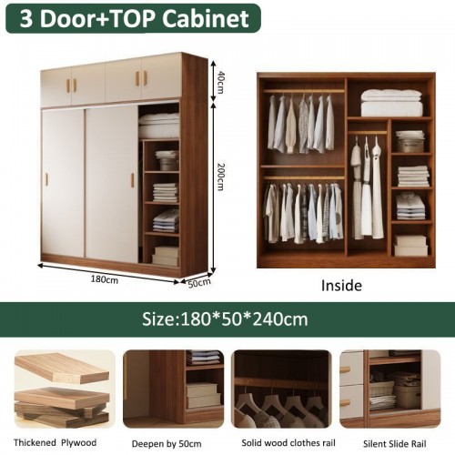 Open door Wardrobe