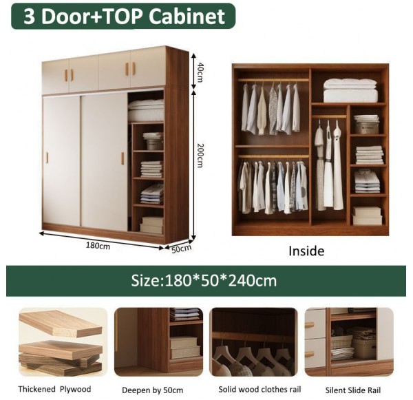 Open door Wardrobe