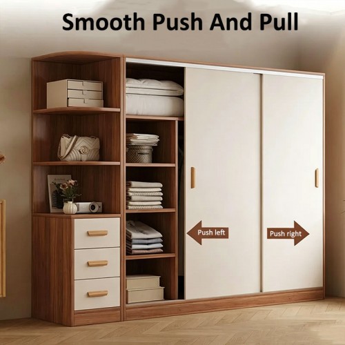 Open door Wardrobe