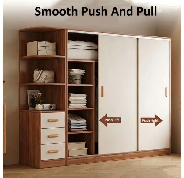Open door Wardrobe