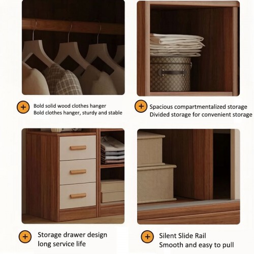 Open door Wardrobe